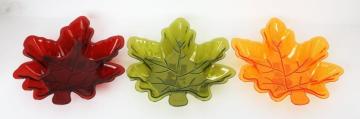 MAPLE SHAPE HARVEST FESTIVAL DISH