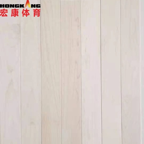 FIBA Approved Double Pattern Wooden Sports Flooring