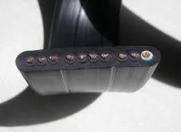 CE Standards Flat Traveling Cable