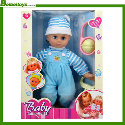12inch plush doll with IC little boys model