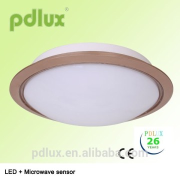 LED Microwave Sensor Ceiling Light with IP44 Rating with emergency
