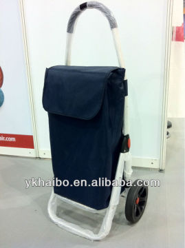 Large aluminum shopping cart