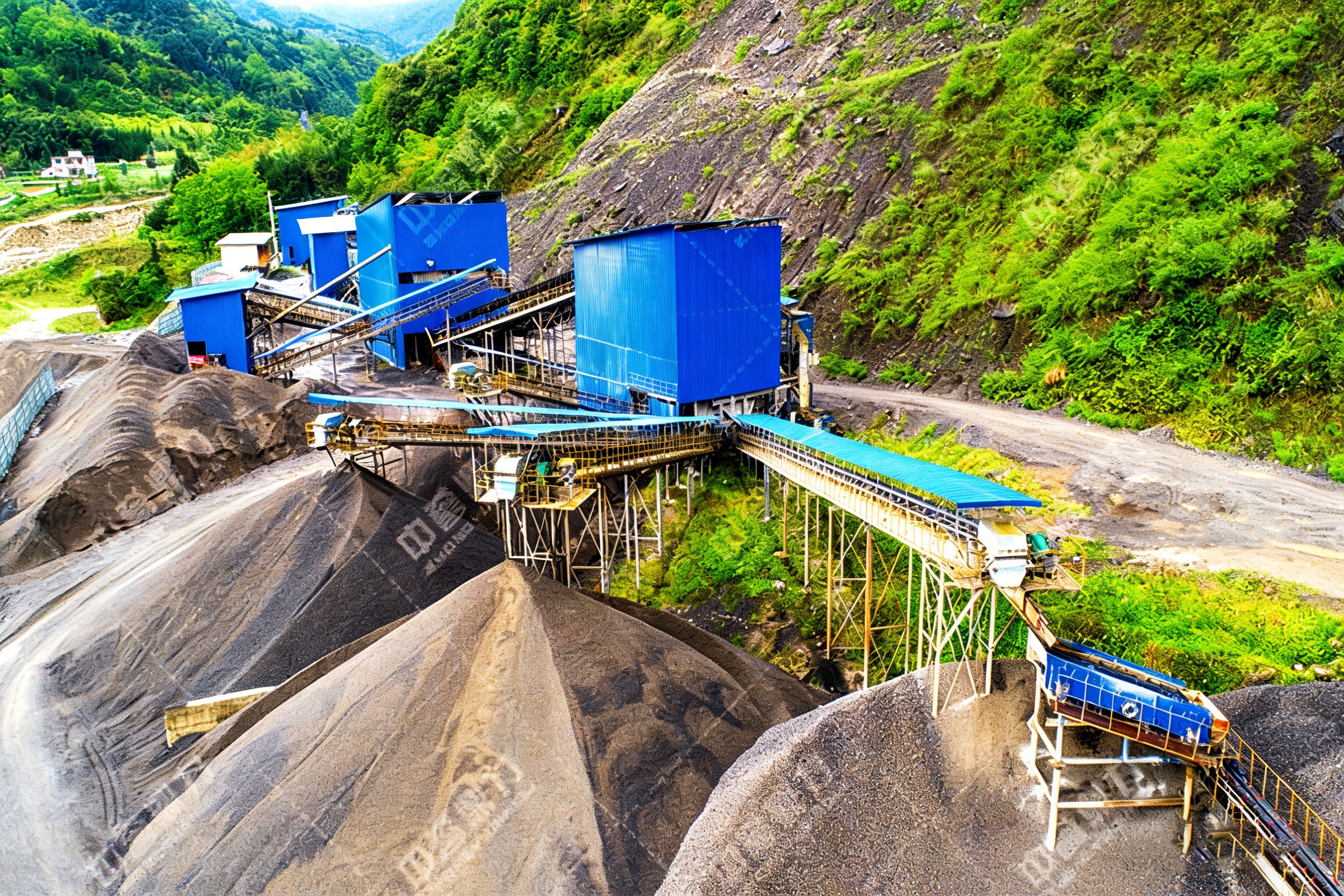 Sand and Gravel Crushing Line