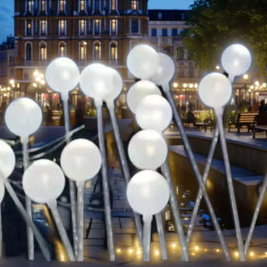 KEPUAI Outdoor Fiber Optic Landscape Bulb for Theme Park Gardens