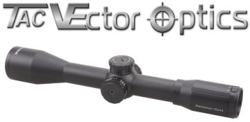 Vector Optics Marksman 10x44 Riflescope Crystal Clear Scope MPN Reticle 1/10MIL