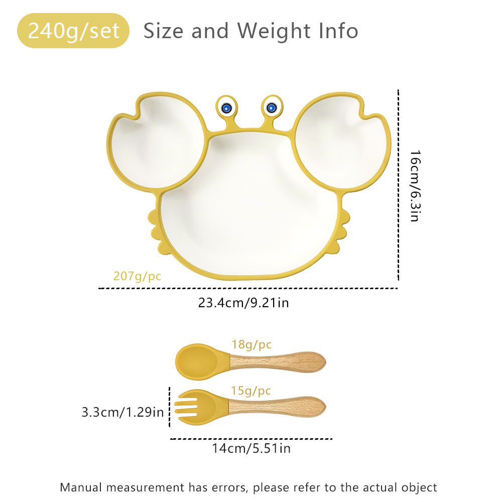 silicone crab plate MFZ-P036