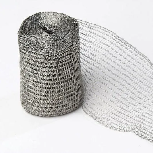 Factory Direct 304, 316, 316L Gas & Liquid Mesh Filters: Stainless Steel Knitted Wire Mesh for Sale