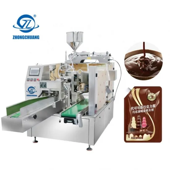 1L 1Kg Envasadora Doypack Pouches Packaging Machine for Mayonnaise and Chocolate Sauce