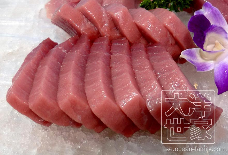Fryst högkvalitativ skalad tonfiskmage