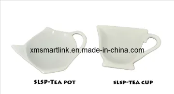 Dolomite Tea Cup, Tea Pot Design Spoon Rest