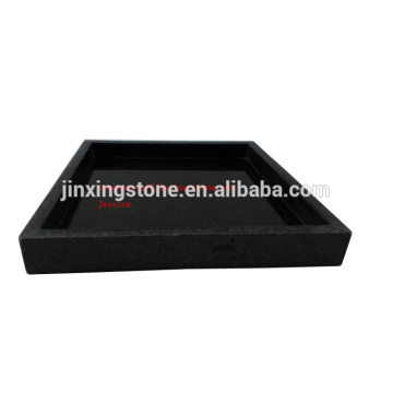 black marble tray /natural stone tray/Marble Towel Tray