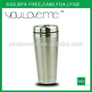 400ml double wall stainless steel travel mug