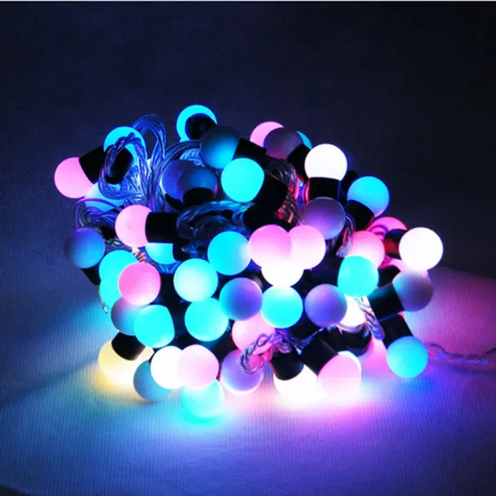 Outdoor waterproof Multicolour led string ball light