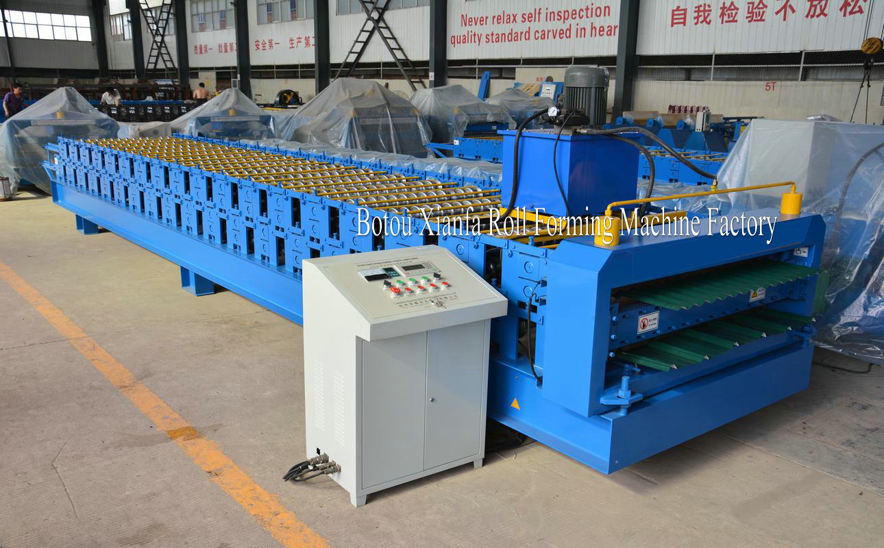 roof and wall panel roll forming machinery