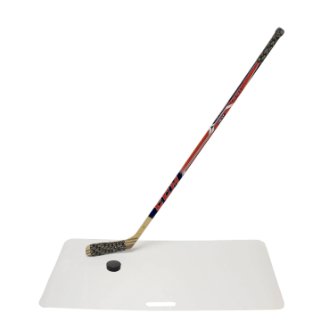 Synthetic ice shooting pad