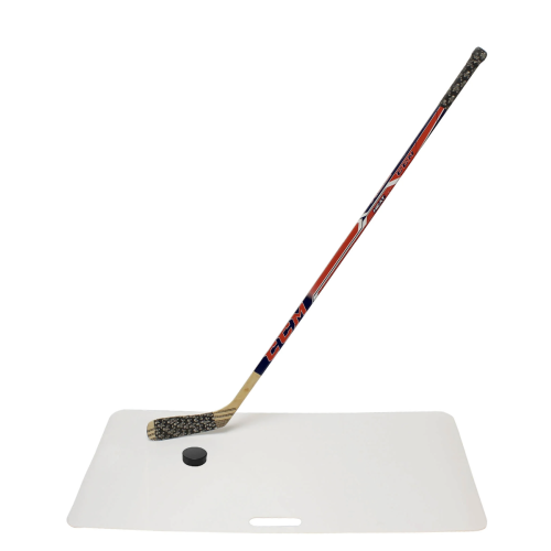 Synthetic ice shooting pad