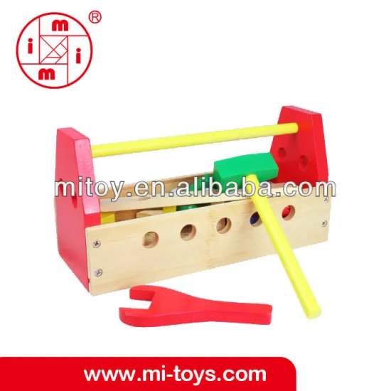 bamboo tool box toys for children