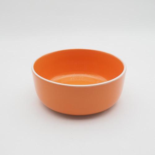 Moderno Minimalist Style Orange Colorful Stonware Silwware Silwards, Antique Stoneware Binlware