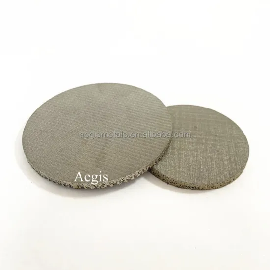 Sintered Wire Mesh Panel Inconel 600 625 - 6 Layers, 3-3.5mm Thickness, 5um