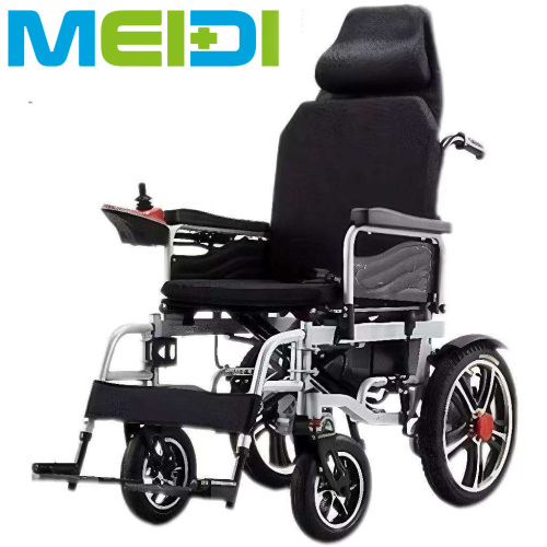 2026 New Arrival Hot Sale Lightweight Aluminum Foldable Electric Wheelchair Portable Mobility for Disabled