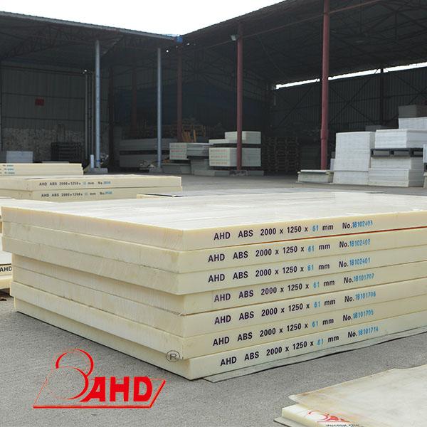 White ABS Sheets Board para sa Handboard Building Model