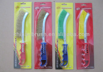 knife brush set/pp/steel/brass/galvanize steel