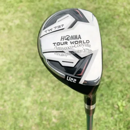 Hot New Golf Hybrids HONMA TW 737 Golf Clubs 4 Loft Hybrids Golf wood Graphite shaft R or S Club shaft Cooyute Free shipping