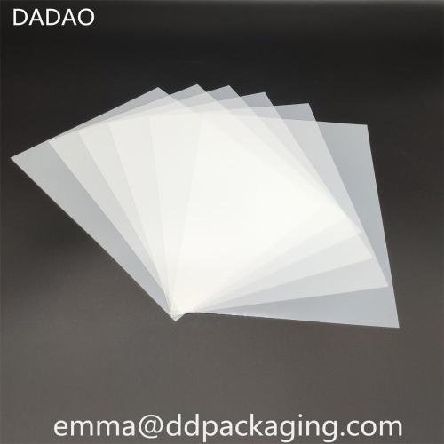 190 Micron Custom Cut Milky White Mylar Sheet