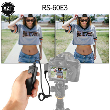 RS-60E3 Shutter Release Remote Control Cord for Canon EOS 1300D 1100D 1200D 1000D 100D 350D 500D 550D 600D 650D 700D DSLR Camera
