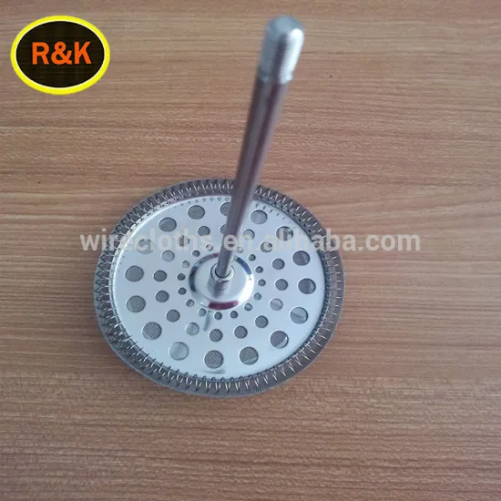 Micron coffee filter stainless steel filter mesh with plunger