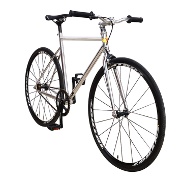 Customizable Red and Blue Aluminum Alloy Frame Fixie Bike - Hot Sale Gear Cycle