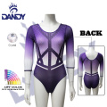 Dandy Custom High Quality Long Sleeve Long Gymnastic Leotard Leotard