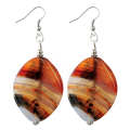 Natural Gemstone Agate Earring