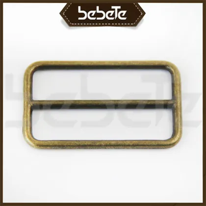 metal rectangle bag belt pin buckle zinc alloy pin buckle
