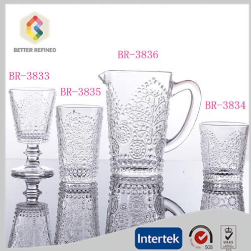 Lead free crystal glass water cup