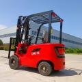 Electric industrial forklift with forklift certification