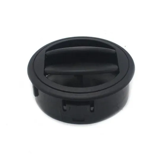 Adjustable Black Round Auto Air Vent