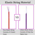 Rainbow Stretchable Elastic String Cord for Jewelry Making