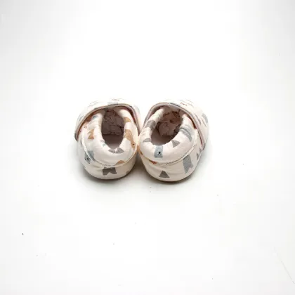 Cotton Animal Print Baby Casual Shoes