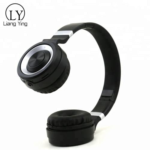 Fashion Style Metal Glossy Stereo Super Bass Headphone Wireless Headset