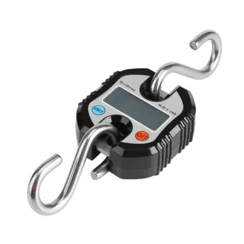 HLZS-WeiHeng Digital Professional Portable Crane 150 KG LCD Digital Electronic Hook Crane Scale Cycle Weighing Balance Househo