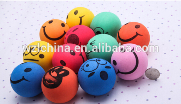 2015 new factory direct supply cute eva foam Marine expression ball
