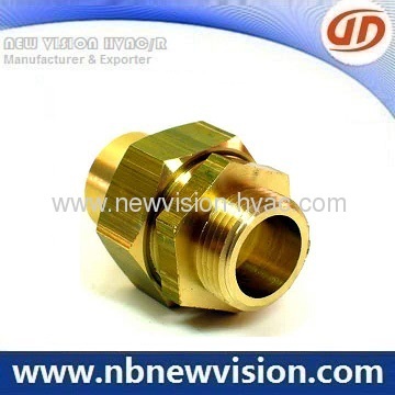 Cnc Machined Brass Fitting 