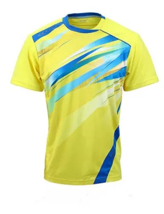 Mens Custom Badminton Clothing Wholesale Badminton Sportswear Blank Badminton Jersey