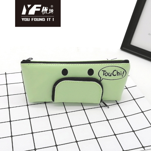 Pencil Case 3 Pocket Custom high quality waterproof fashion PU pencil case Supplier