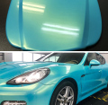 Fantasia metálica azul carro envoltório vinil