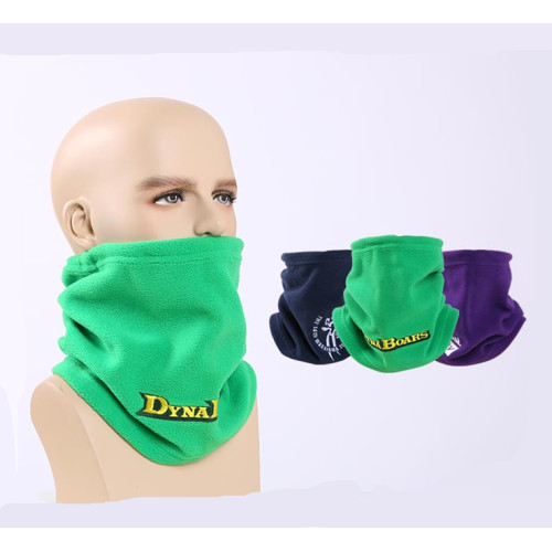 wholesale customized logo fleece mask sport neck warmer