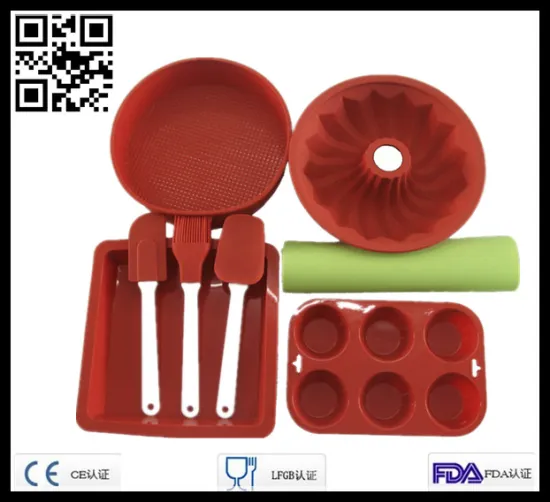 silicone mould set with dirrerent shape
