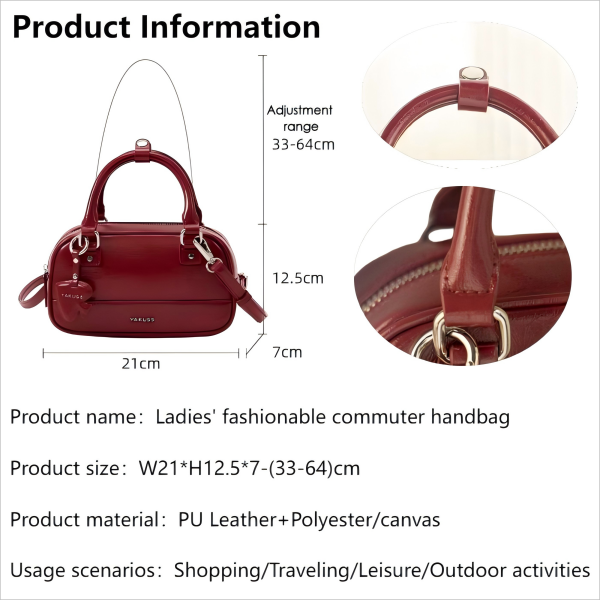 Customized Ladies' Commuting Handbag