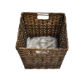 Basket a cesto resistente a rattan artificiale intrecciato.